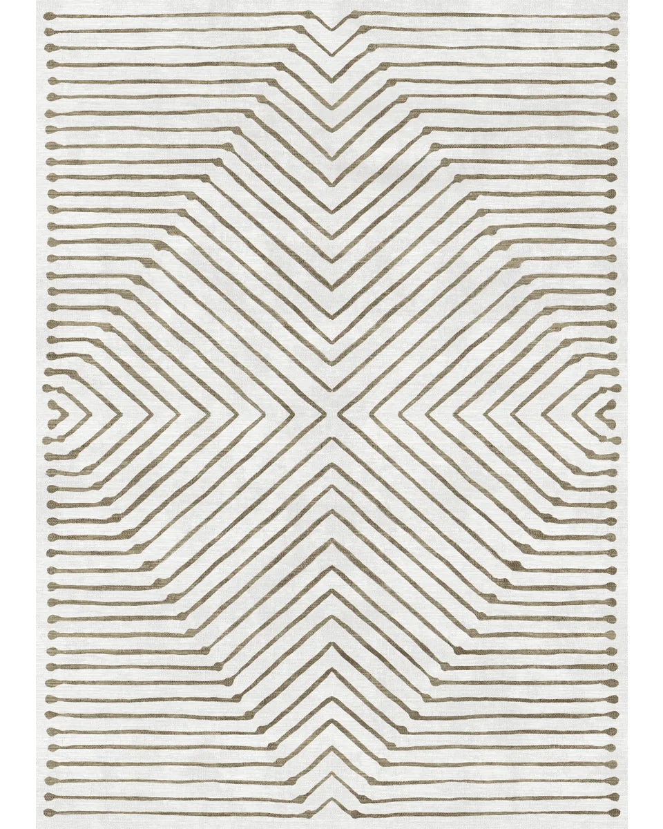 Calator Gold & Ivory Rug