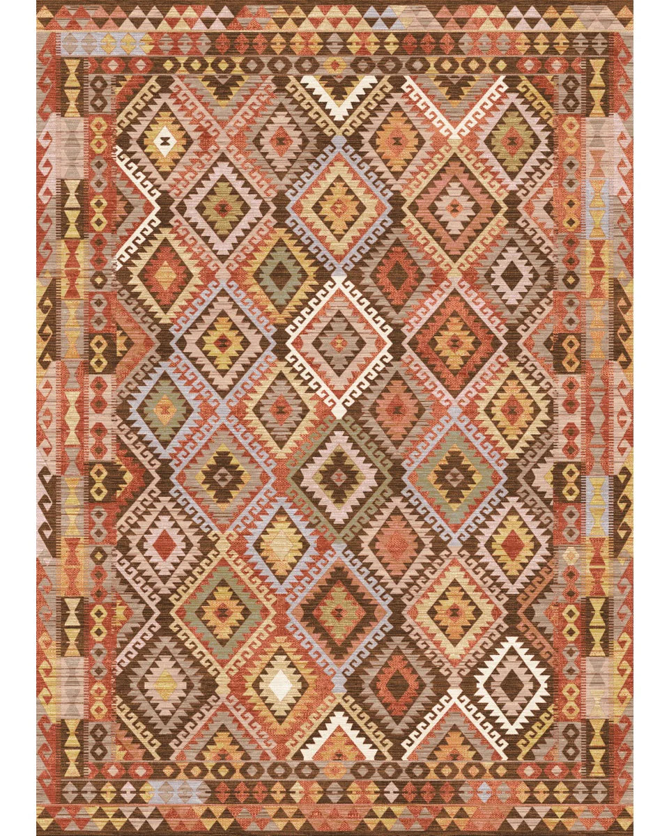Assania Coral Multi Rug