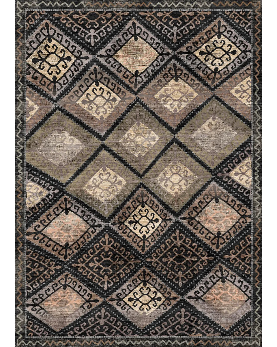 Kazna Black Beige Rug