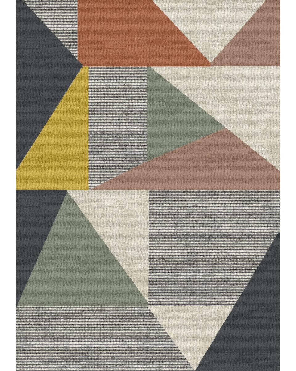 Mizza Grey Multicolor Rug