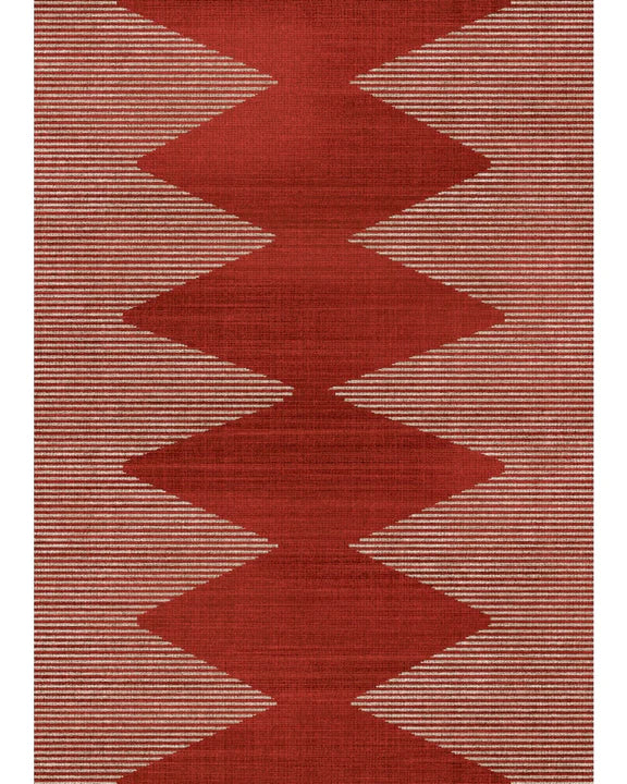 Zona Red Rug