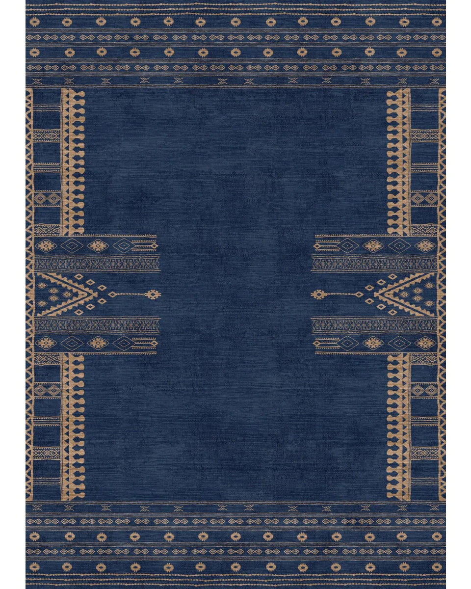 Mazela Navy Rug