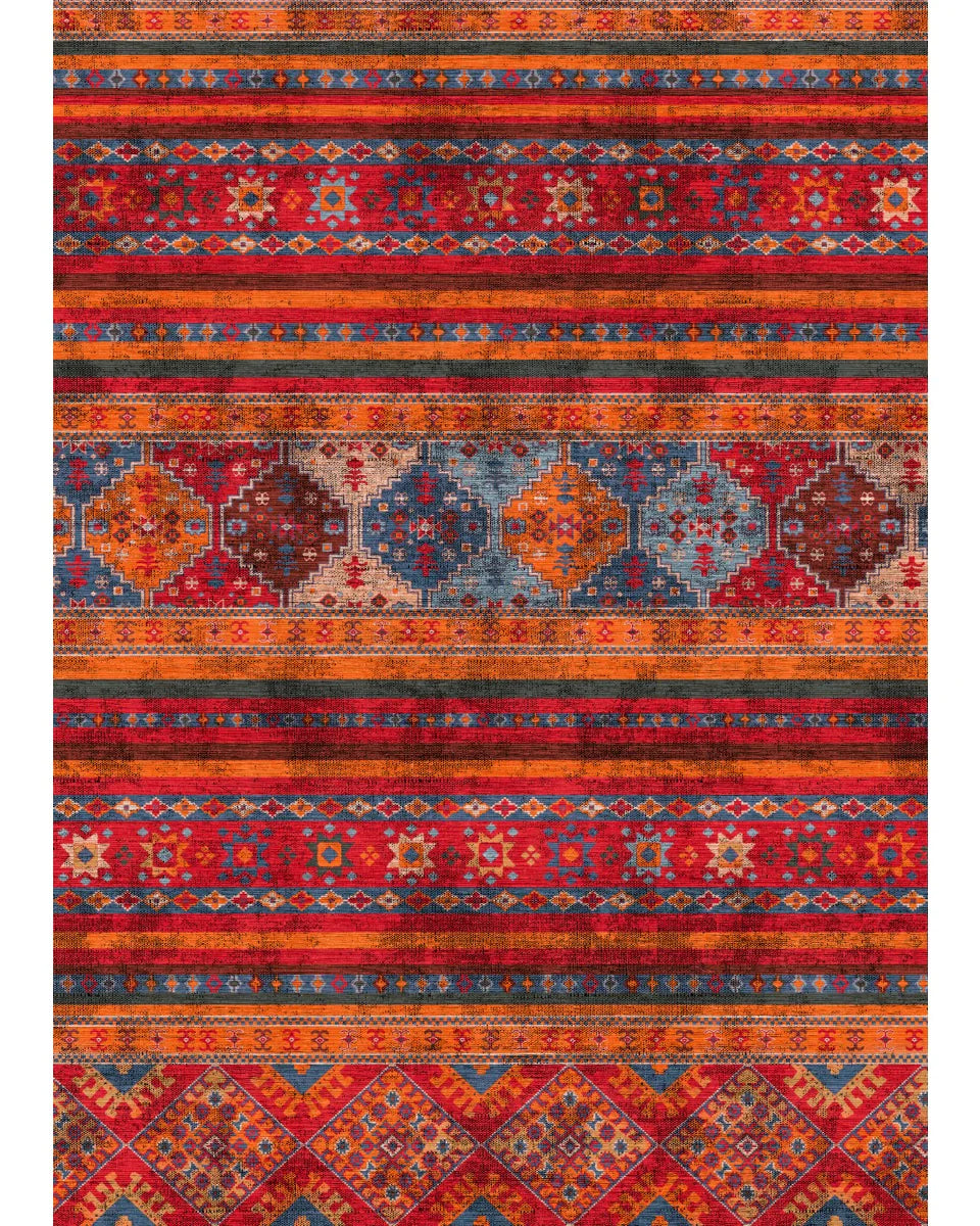 Lionelle Orange Multi Rug