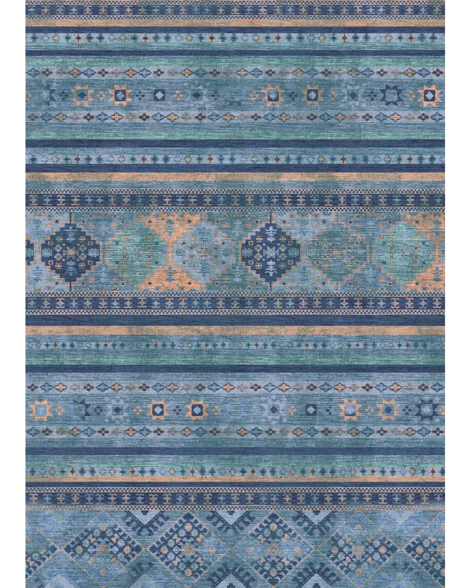 Lionelle Blue Multi Rug