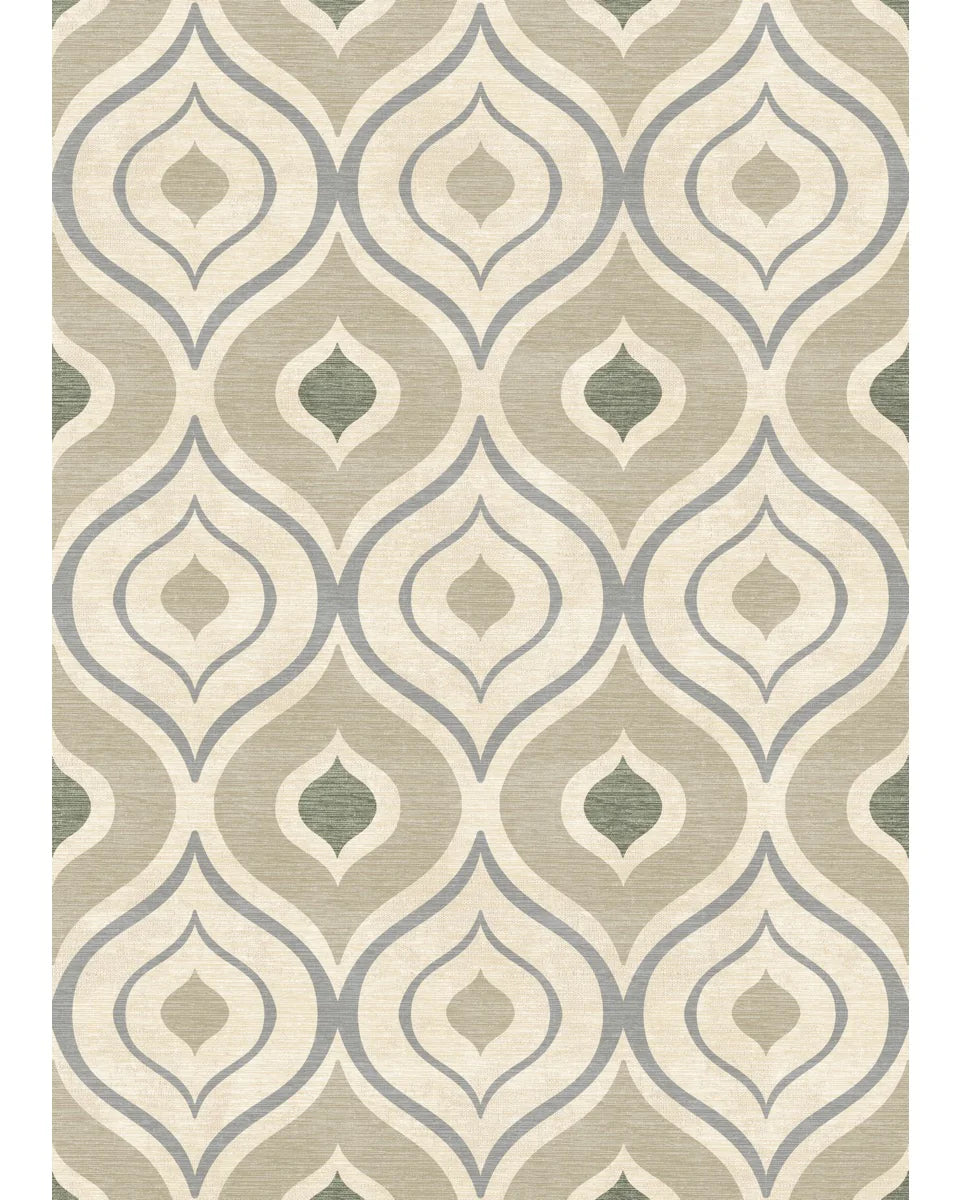 Benett Beige Green Rug