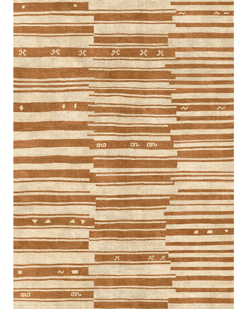 Xelara Orange Beige Rug