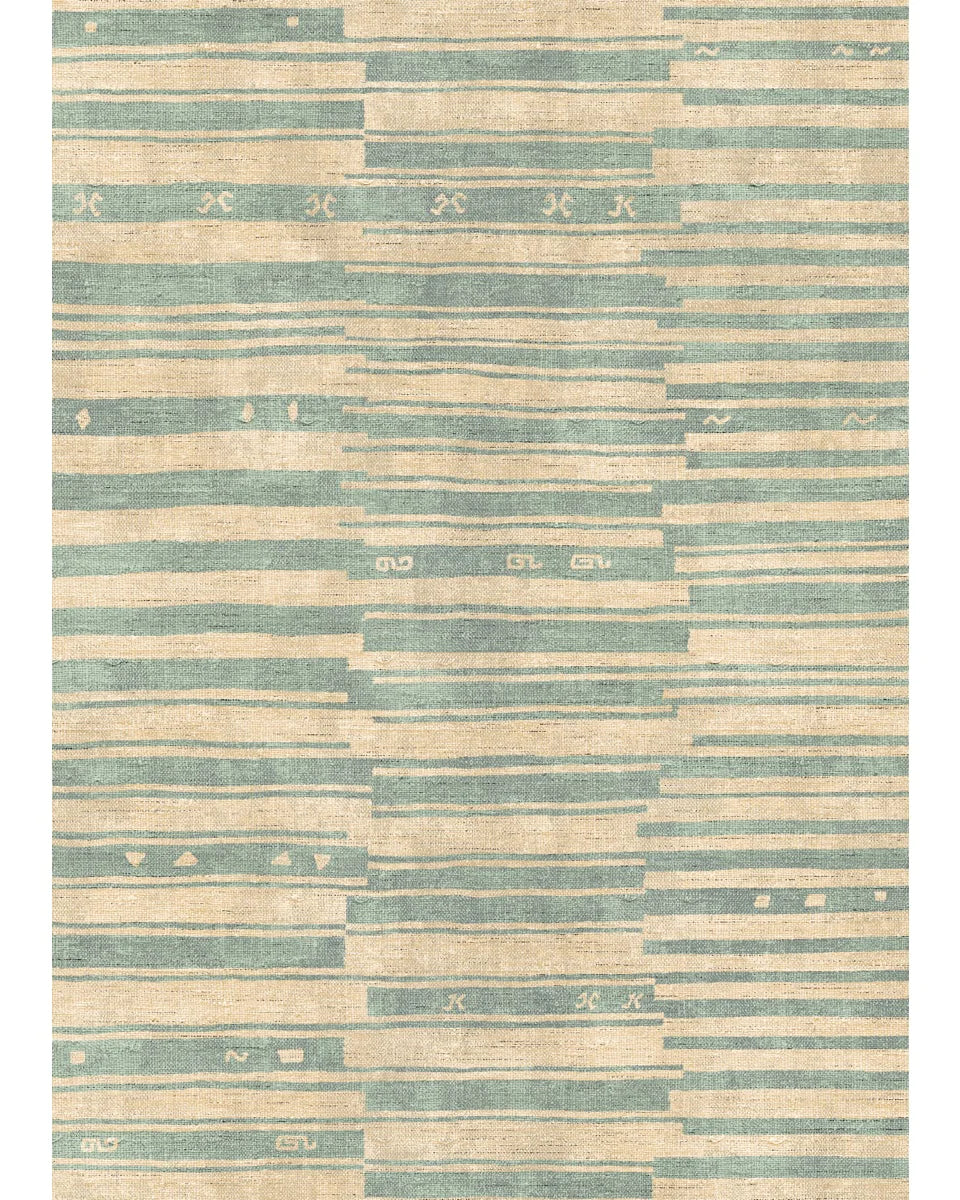 Xelara Natural Teal Rug