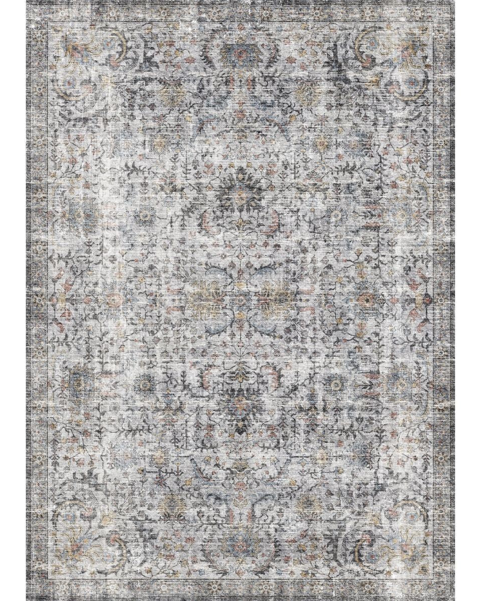 Hialeah Silver Pastel Blue Rug