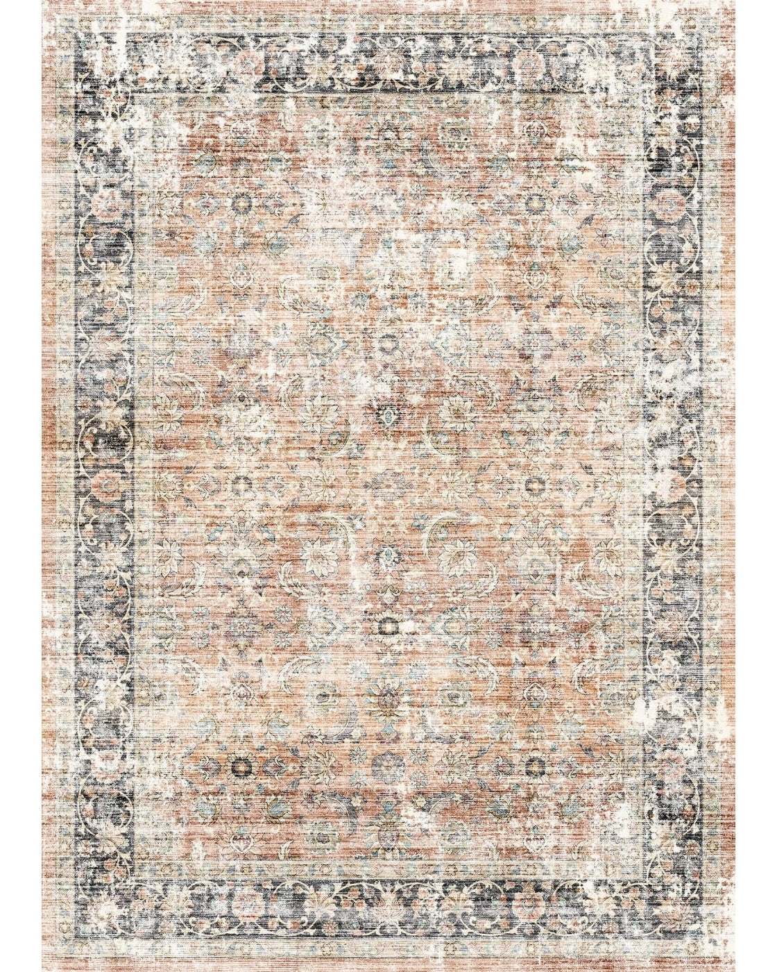 Makayla Terracotta Spice Multi Rug