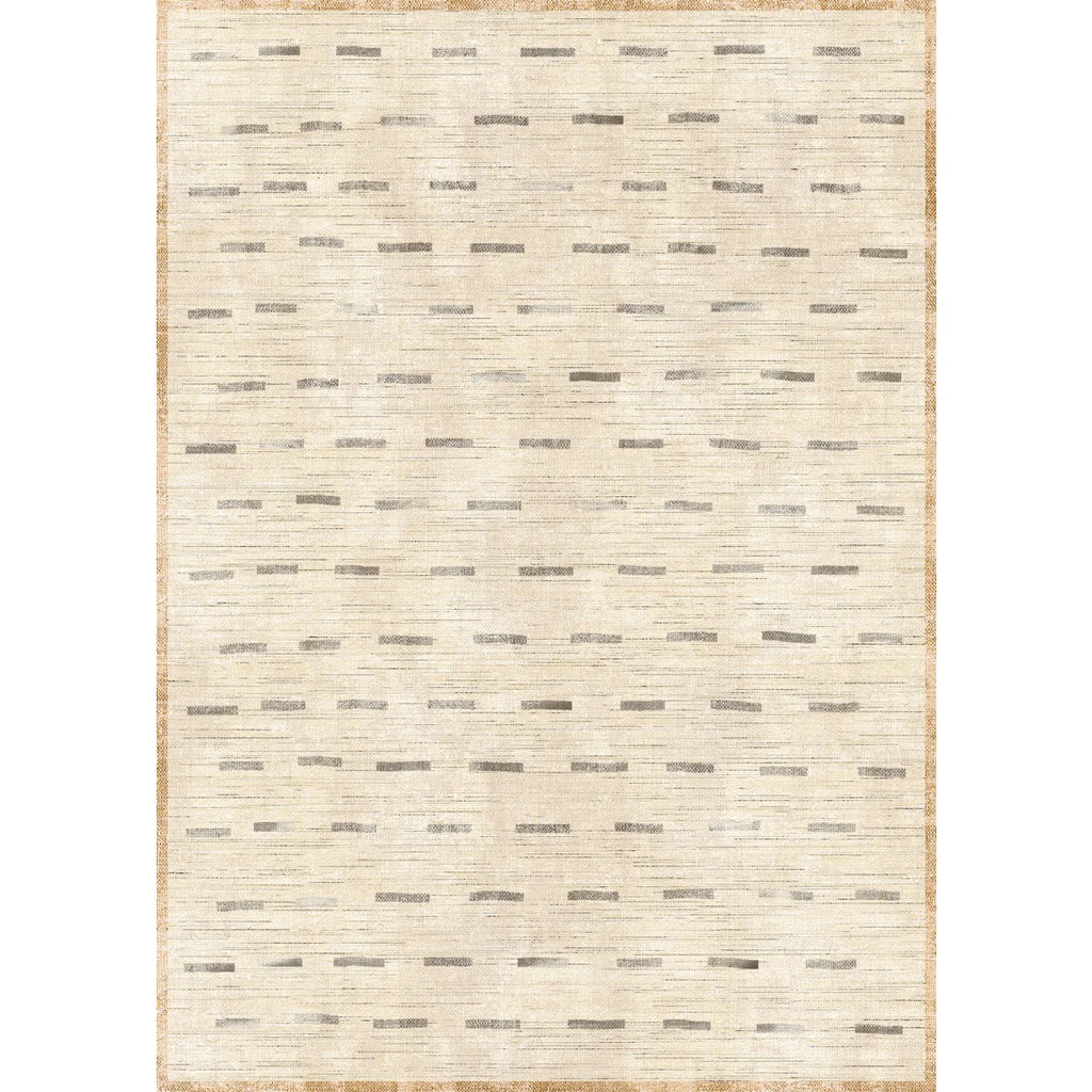 Sando Natural Black Rug