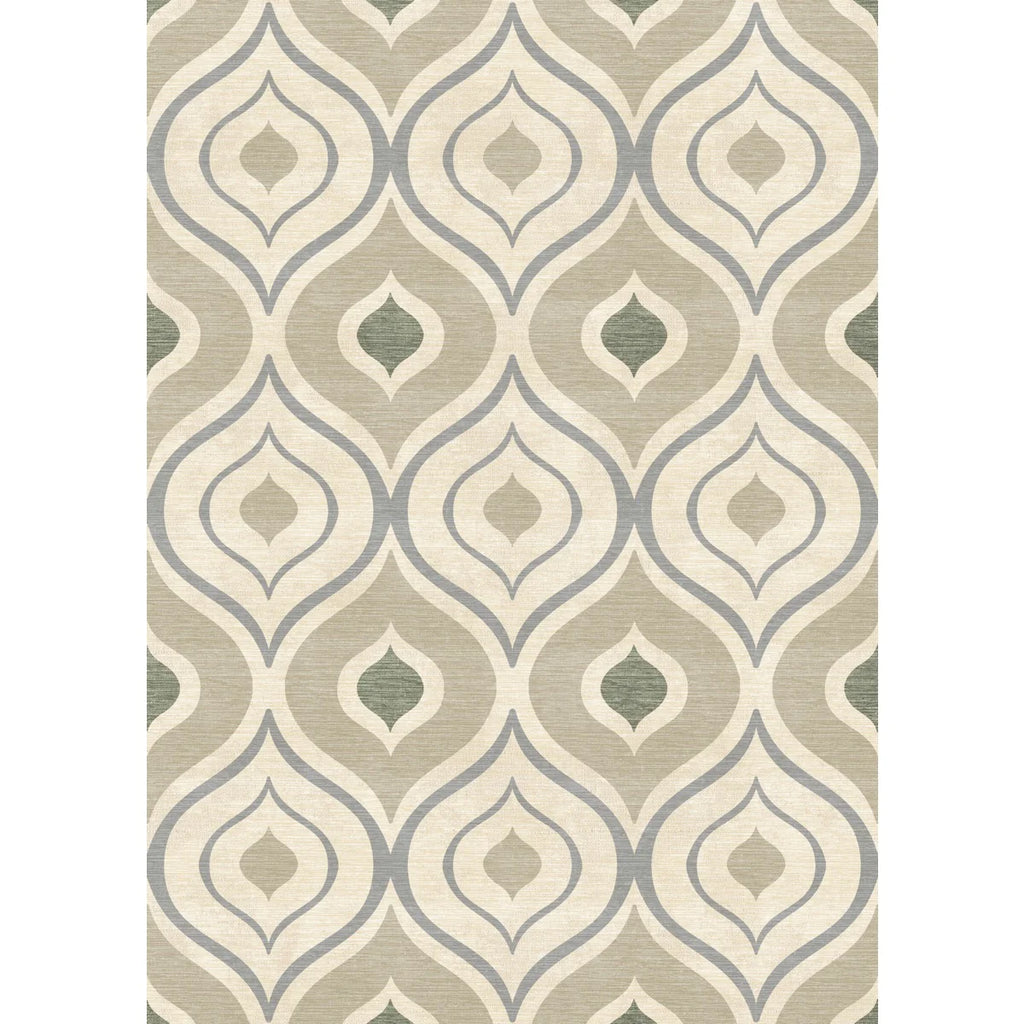 Benett Beige Green Rug